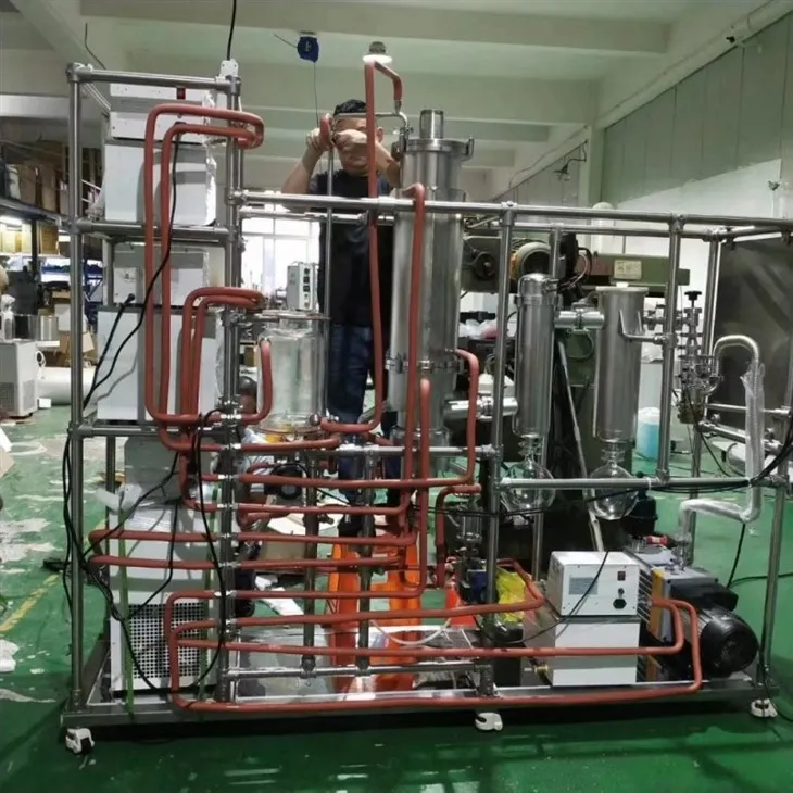 Molecular Distillation System 1-100L/h