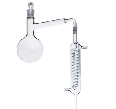 Glazen spoelcondensor